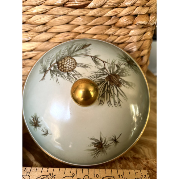 Pinecone covered dish by Rosenthal - Picture 6 of 6